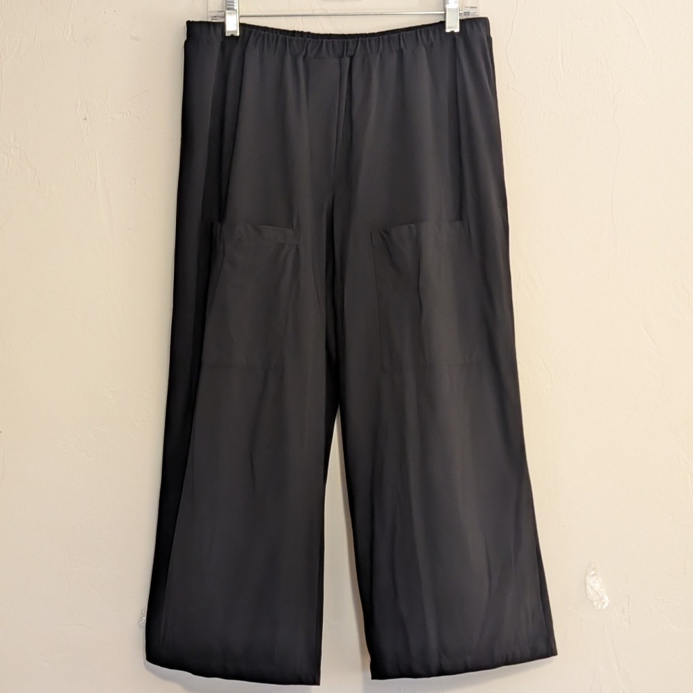 Alembika Tekbika Wide-Leg Pants – Black – Size 5 (Fits L–XL)
